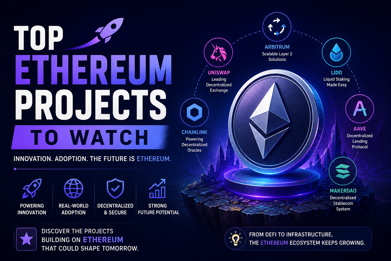 Top Ethereum Projects to Watch in 2026